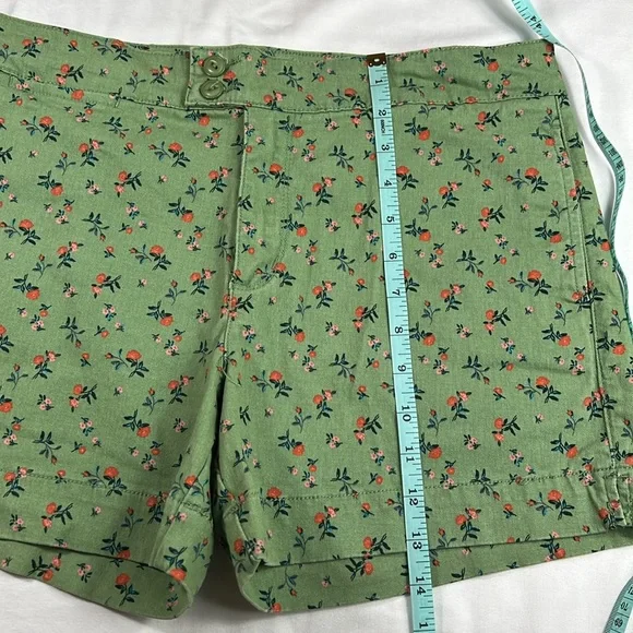 Sanctuary Sz 31 Green Floral Shorts - Picture 13 of 14